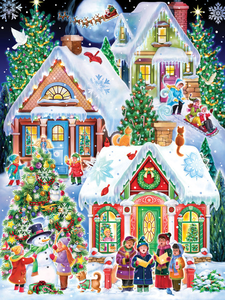 VC1330 | Home for the Holidays Jigsaw Puzzle - 550 PC