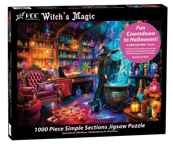 VC6011 | Witch's Magic Simple Sections™ Jigsaw Puzzle