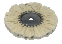 Zephyr White Medium/Light Cutting Airway Buffing Wheel 8 inch