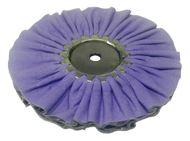 Zephyr PurpleLea Medium/Light Cutting Airway Buffing Wheel 8 inch