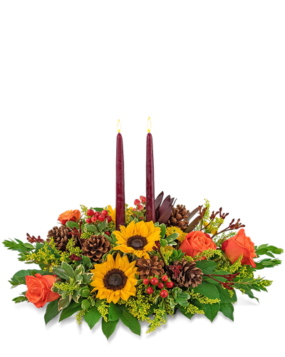 Autumnal Abundance Centerpiece