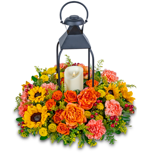 Lush Goldenrod Lantern