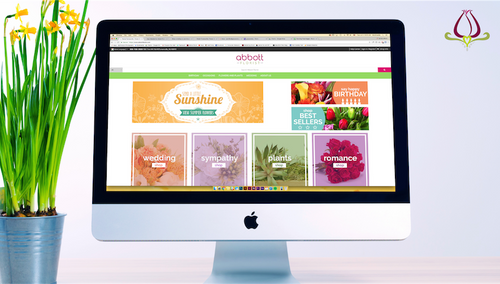 New Website for Abbott Florist®!