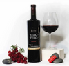 Elivo Zero Zero Deluxe Red non-alcoholic red wine — label detail