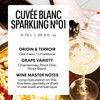 Kolonne Null Cuvée N°01 Sparkling 750ml bottle on white — dealcoholized <0.5% (dealcoholized) sparkling wine from Germany