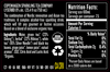 Copenhagen Sparkling Tea LYSERØD 375ml half-bottle on white — organic vegan 0.0% non-alcoholic, Zepeim importer
