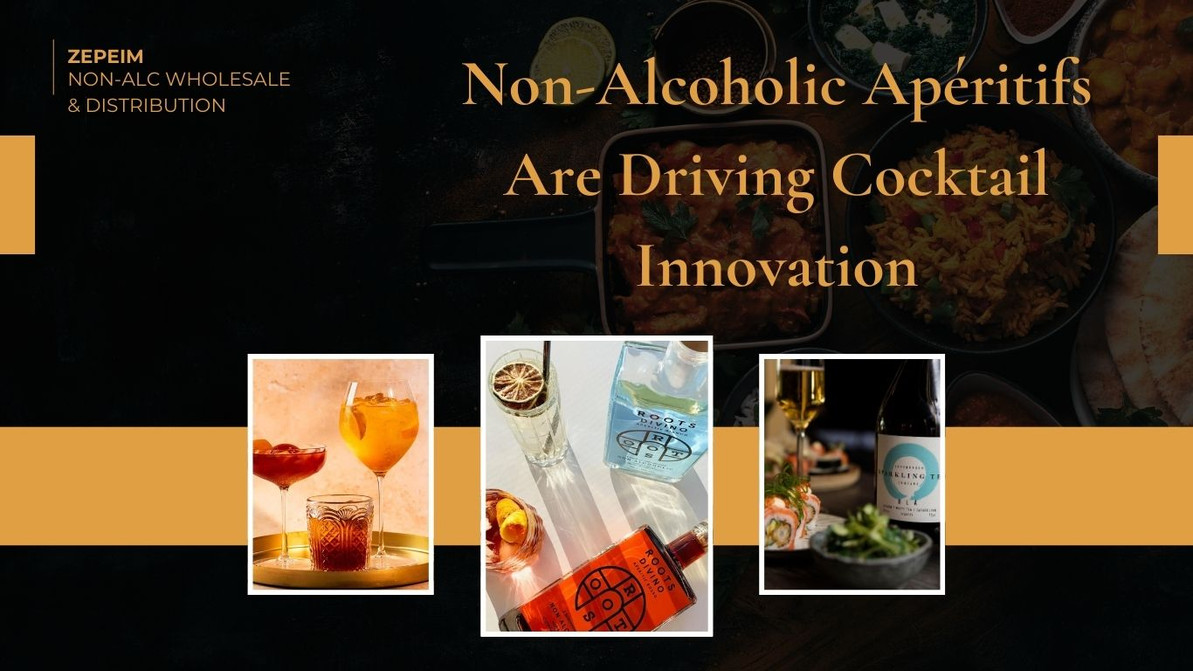 Non-Alcoholic Apéritifs Are Driving Cocktail Innovation