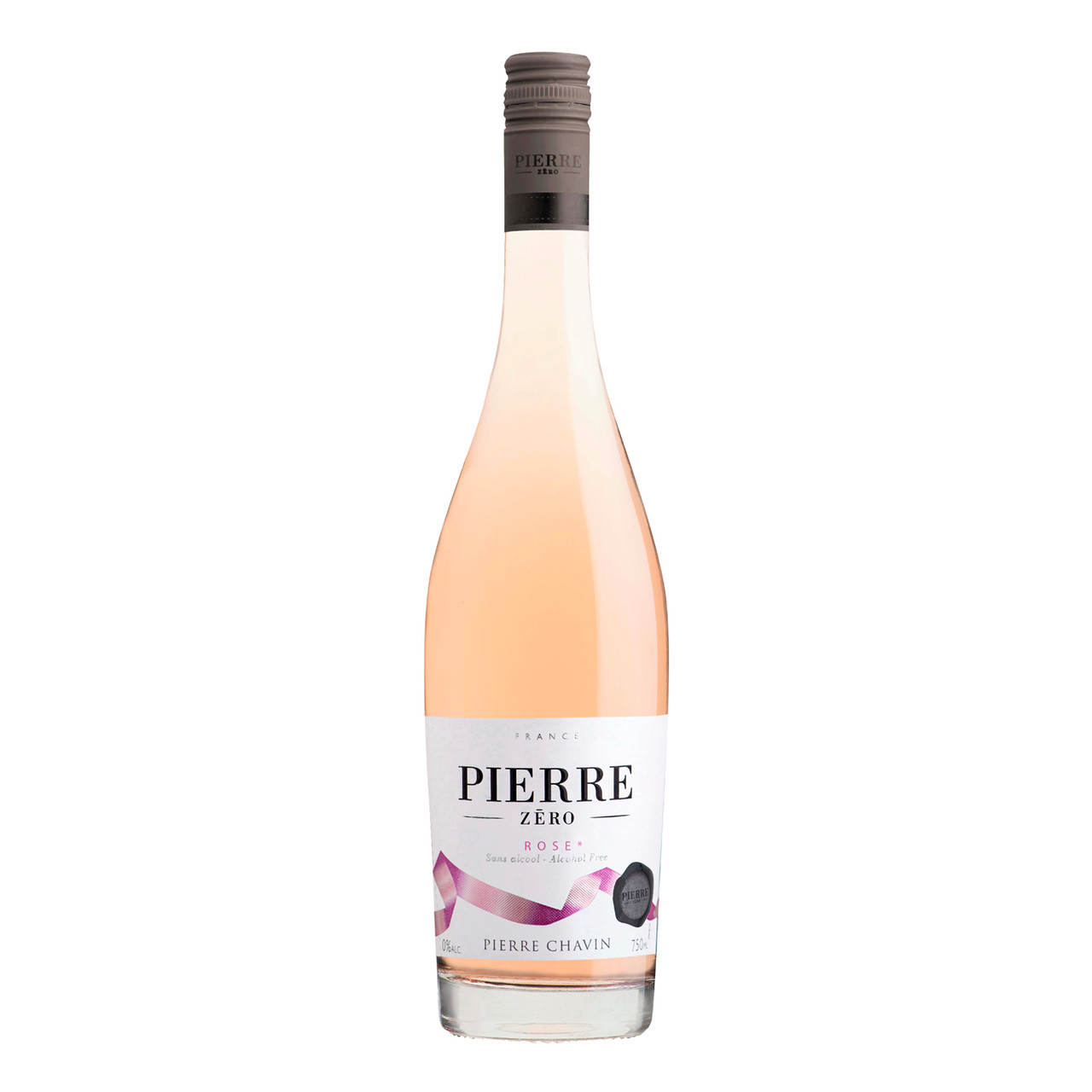 Pierre Zero Signature Rose Sparkling Non-Alcoholic Sparkling Rose Wine 750ml