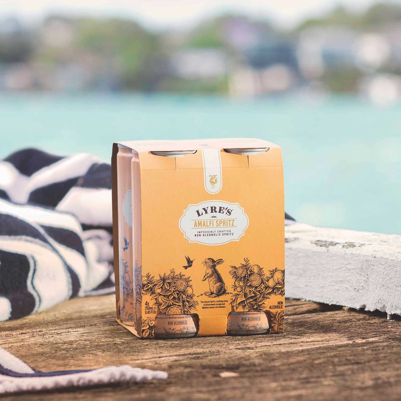 Lyre's – Amalfi Spritz Cans Ready-to-Drink (6-4pks) - Zepeim LLC