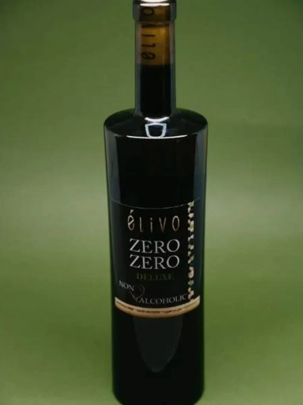 Elivo Zero Zero Deluxe White non-alcoholic white wine bottle