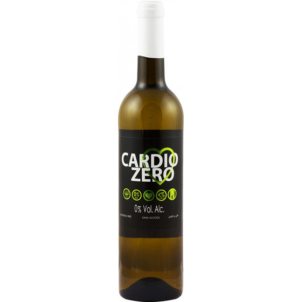 Elivo Cardio Zero White 0.0% non-alcoholic white wine, case of 6 — wholesale case