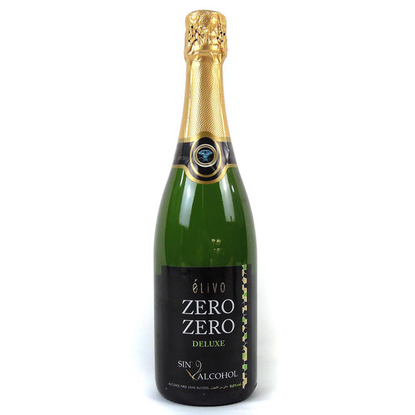 Elivo Zero Zero Deluxe Sparkling White 0.0% non-alcoholic sparkling wine, case of 6 — for trade & venues