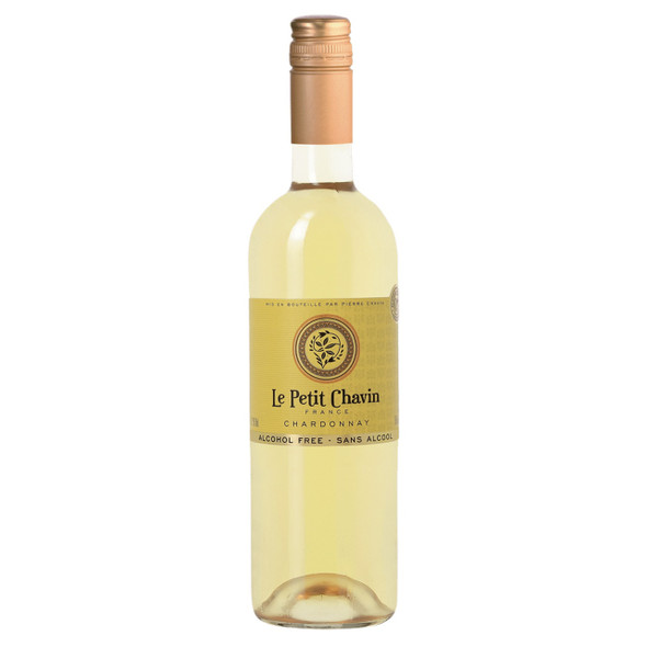 Le Petit Chavin Chardonnay Non-Alcoholic White Wine (Case-6)