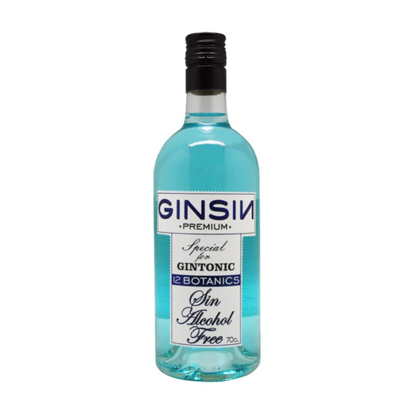 Espadafor GINSIN 12 Botanics 0.0% non-alcoholic gin, case of 6 — wholesale case