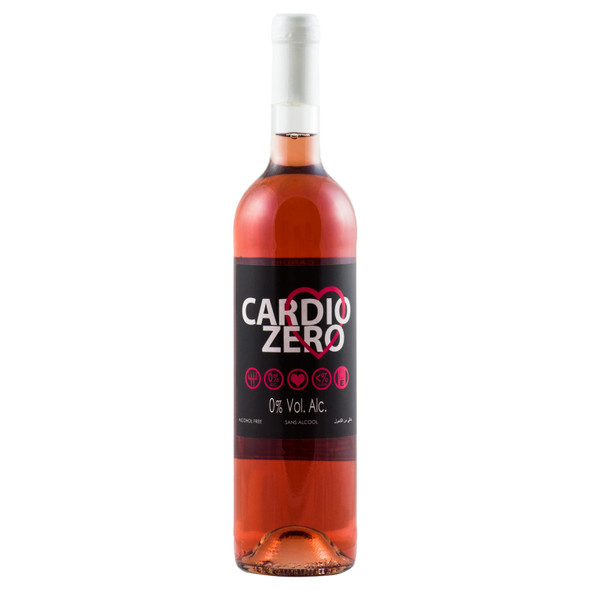 Elivo Cardio Zero Rose Non-Alcoholic Rose Wine