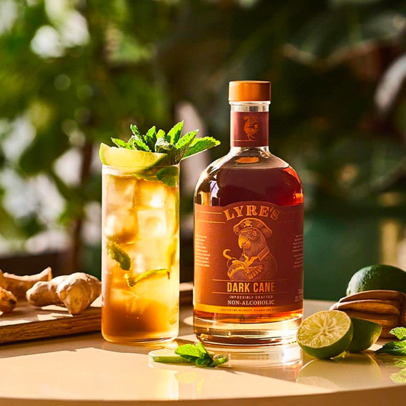 Lyre's Dark Cane Non-Alcoholic Spirit Alternative (Case-6)