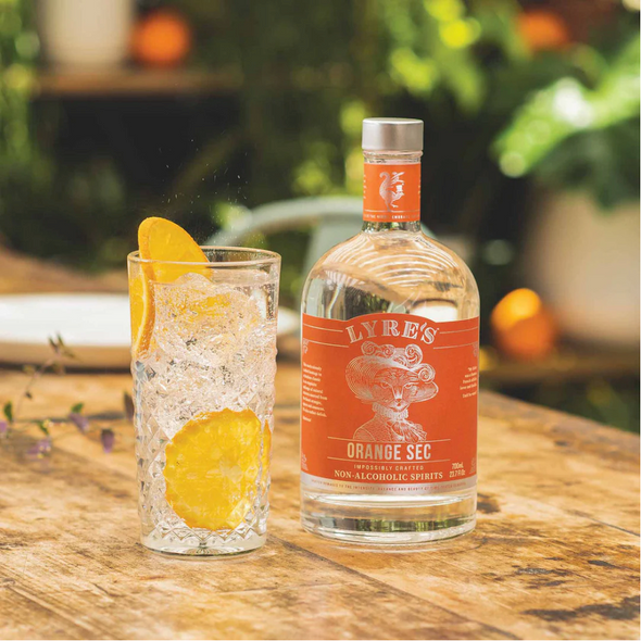 Lyre's Triple Sec (Orange Sec) Non-Alcoholic Spirit Alternative (Case-6)