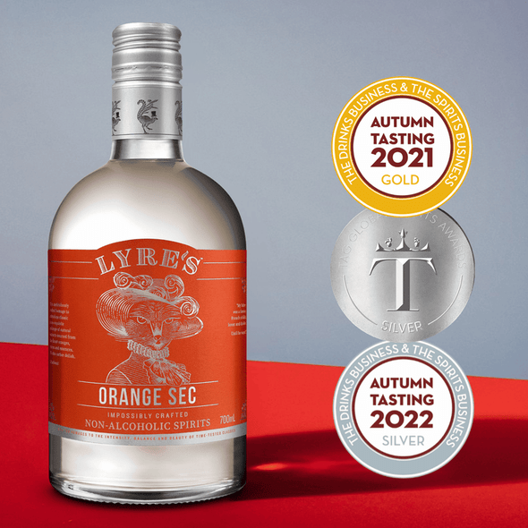 Lyre's Triple Sec (Orange Sec) Non-Alcoholic Spirit Alternative (Case-6)