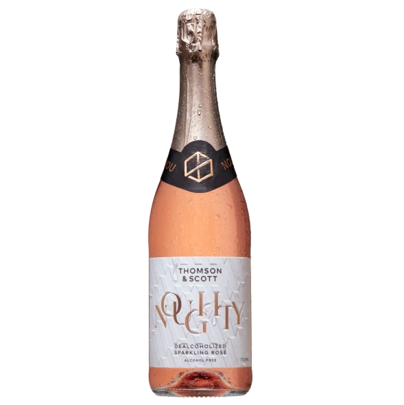 Noughty Sparkling Rosé 0.0% non-alcoholic sparkling rosé, case of 12 — wholesale case