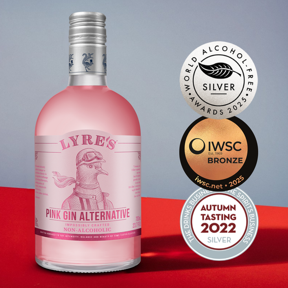 Lyre's Pink London Pink Gin Alternative (Case-6)