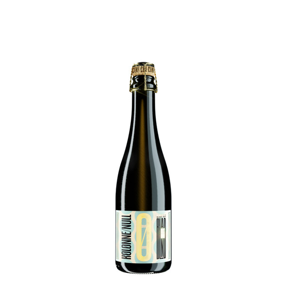 Kolonne Null Cuvée N°01 Sparkling bottle — <0.5% (dealcoholized) dealcoholized sparkling wine, 375ml half-bottle, by Zepeim U