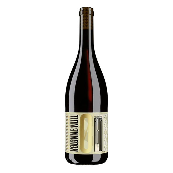 Kolonne Null Cuvée N°02 Rouge bottle — <0.5% (dealcoholized) dealcoholized still red wine, 750ml bottle, by Zepeim USA