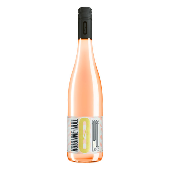 Kolonne Null Rosé bottle — <0.5% (dealcoholized) dealcoholized still rosé wine, 750ml bottle, by Zepeim USA