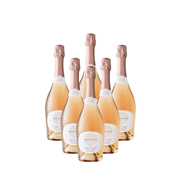 French Bloom Le Rosé non-alcoholic sparkling rosé bottle