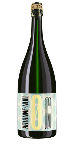 Kolonne Null Cuvée N°01 Sparkling bottle — <0.5% (dealcoholized) dealcoholized sparkling wine, 1.5L magnum, by Zepeim USA