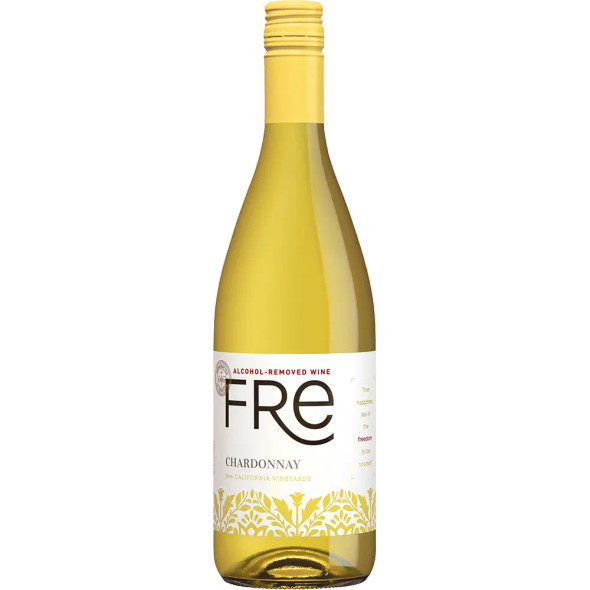 Sutter Home FRE Chardonnay under 0.5% non-alcoholic white wine, case of 6 — wholesale