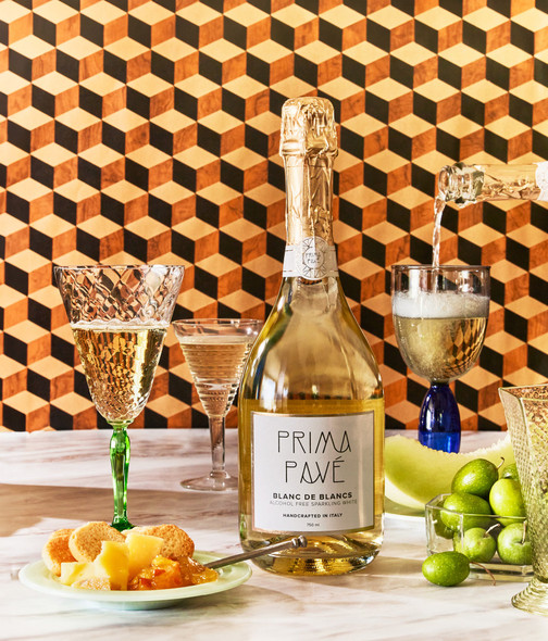 Blanc de Blancs Prima Pave Alcohol Free Sparkling (Case-6) Blanc de Blancs Prima Pave Alcohol Free Sparkling (Case-6)