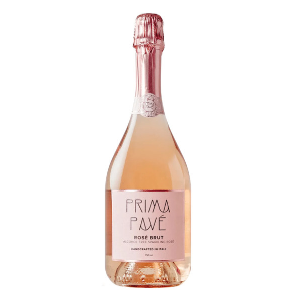 Prima Pavé Rosé Brut 0.0% non-alcoholic sparkling rosé, case of 12 — for trade & venues