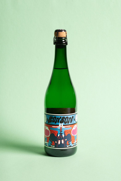 BONBON Zero Blanc de Blancs non-alcoholic sparkling wine bottle