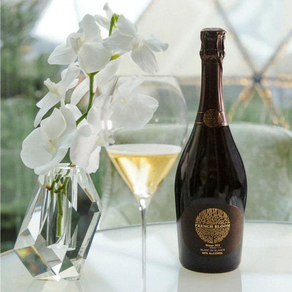 French Bloom La Cuvée Vintage 2022 Blanc de Blancs 750ml (Case-12)