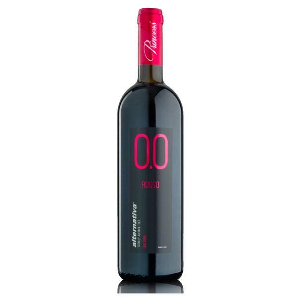 Princess Alternativa Rosso Dry Red Non-Alcoholic Wine (Case-6)