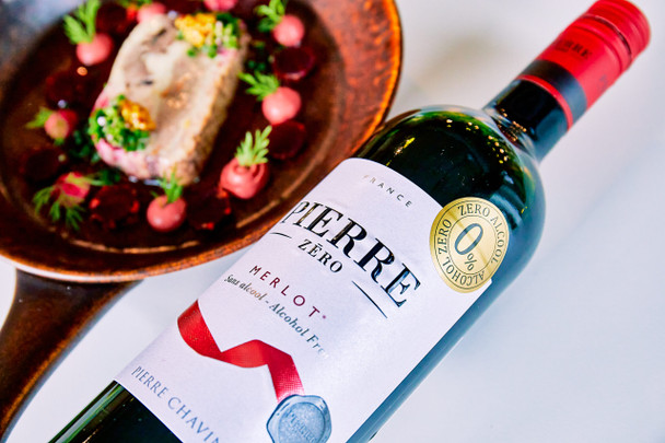 Pierre Chavin Zero Merlot Non-Alcoholic Red Wine 750ml (Case-6) Pierre Chavin Zero Merlot Non-Alcoholic Red Wine 750ml (Case-6)