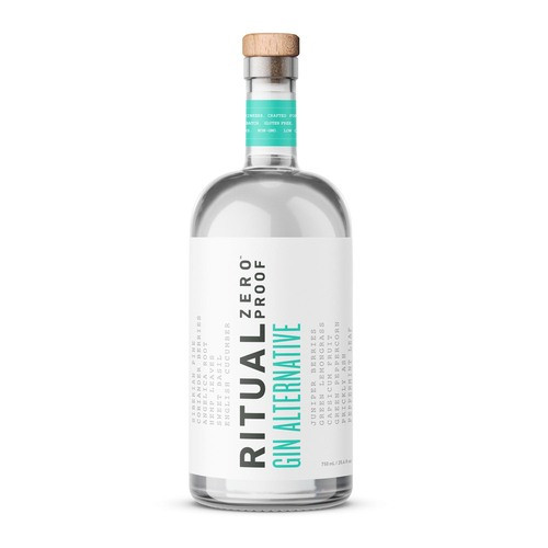 Ritual Zero Proof Gin Alternative 0.0% non-alcoholic gin, case of 6 — wholesale case