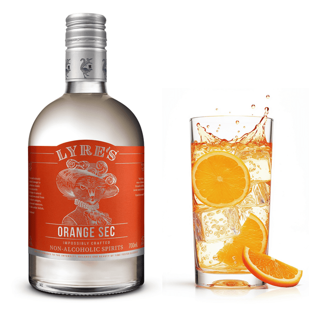 Lyre's Triple Sec (Orange Sec) Non-Alcoholic Spirit Alternative (Case-6)