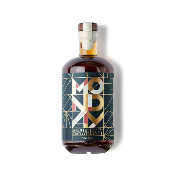 Monday Whiskey 0.0% non-alcoholic whiskey, case of 6 — wholesale case