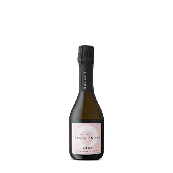 Copenhagen Sparkling Tea LYSERØD 375ml non-alcoholic sparkling tea half bottle case imported and distributed by Zepeim USA