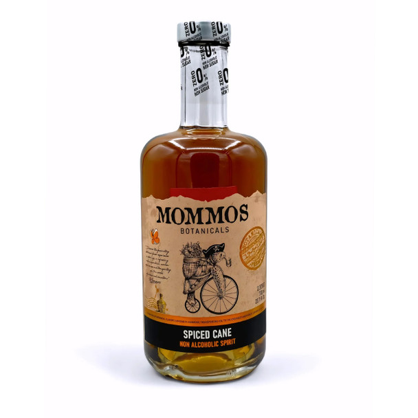 Mommos Spiced Cane 0.0% non-alcoholic rum, case of 6 — wholesale