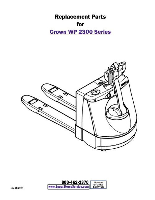 Crown WP 2300 Catalog