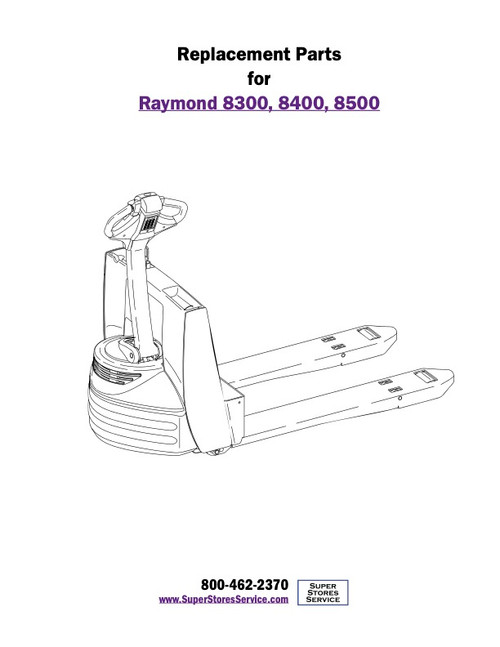 *Raymond 8300, 8400, 8500 Series Catalog