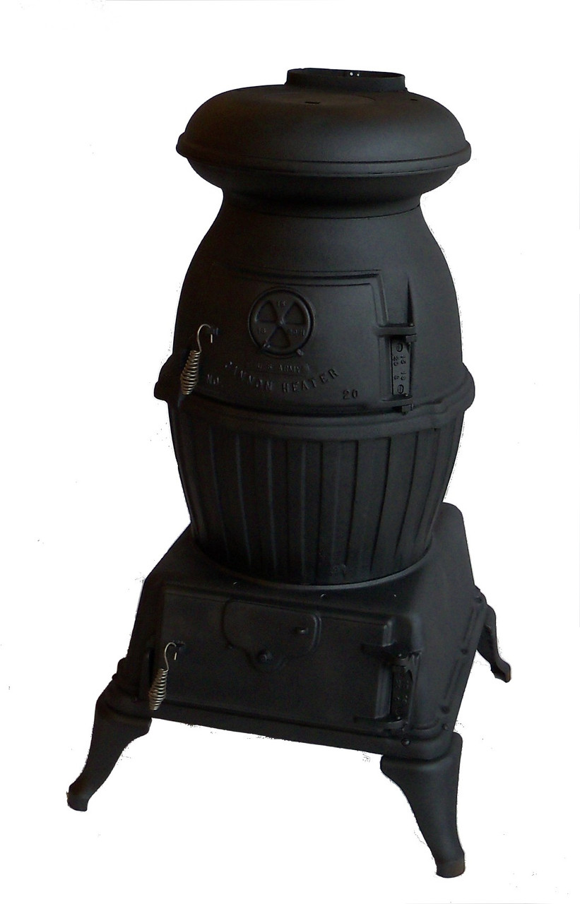 Potbelly Stove Us Army Cannon Heater History Ben Franklin Cast