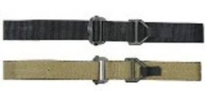 All Voodoo riggers belts are made in the U.S.A. from 1.75” wide high strength Nylon webbing. Belts are made extra sturdy as it is intended to hold your sidearm, extra mags and other equipment you might need in the field. Strong enough to be clipped into as a safety attachment or emergency evacuation belt while holding all of your gear. (tested to 4,000lbs) to further lighten the load. Please specify color.
Metal “D” Ring    #01-4279    Black, Coyote    S-M (30”-40”), L-XL (39”-53”) All Voodoo riggers belts are made in the U.S.A. from 1.75” wide high strength Nylon webbing. Belts are made extra sturdy as it is intended to hold your sidearm, extra mags and other equipment you might need in the field. Strong enough to be clipped into as a safety attachment or emergency evacuation belt while holding all of your gear. (tested to 4,000lbs) to further lighten the load. Please specify color.
Metal “D” Ring    #01-4279    Black, Coyote    S-M (30”-40”), L-XL (39”-53”)