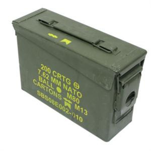 30 Cal Ammo Can
Genuine U.S. issue ammo can
Used condition 30 Cal Ammo Can
Genuine U.S. issue ammo can
Used condition