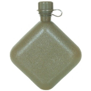 Made in the U.S.A. of heavy duty plastic. Olive Drab in color Made in the U.S.A. of heavy duty plastic. Olive Drab in color
