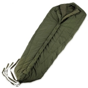 The Military Genuine G.I. Extreme Cold Weather Sleeping Bags are Genuine U.S issue Sleeping Bags that are made with a durable tough nylon cotton shell with a full front heavy duty zipper closure with a storm flap snap closure. These bags are ideal for real extreme cold weather conditions.Rated for 0 degrees and lower, Approx. Size: 86" x 32". Available in Used Surplus Condition
The Military Genuine G.I. intermediate cold bag can keep you warm down to 10 degrees Farenheit with proper clothing. THIS PRODUCT IS USED. Will fit a 6'2 person, and weighs 8 lbs. When rolled it measures approx 21" x 12". All of our used sleeping bags' zippers, liners, shells are carefully inspected and are in good condition, but they are USED and some look more USED than others The Military Genuine G.I. Extreme Cold Weather Sleeping Bags are Genuine U.S issue Sleeping Bags that are made with a durable tough nylon cotton shell with a full front heavy duty zipper closure with a storm flap snap closure. These bags are ideal for real extreme cold weather conditions.Rated for 0 degrees and lower, Approx. Size: 86" x 32". Available in Used Surplus Condition
The Military Genuine G.I. intermediate cold bag can keep you warm down to 10 degrees Farenheit with proper clothing. THIS PRODUCT IS USED. Will fit a 6'2 person, and weighs 8 lbs. When rolled it measures approx 21" x 12". All of our used sleeping bags' zippers, liners, shells are carefully inspected and are in good condition, but they are USED and some look more USED than others
