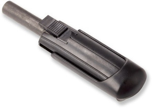 Material, Flint Unit: 0.5-inch (1.3 cm) diameter spring-loaded flint bar in ABS case
Length (closed): 4 inches (10.2 cm)
Weight: 2.7 oz (76.6g  Material, Flint Unit: 0.5-inch (1.3 cm) diameter spring-loaded flint bar in ABS case
Length (closed): 4 inches (10.2 cm)
Weight: 2.7 oz (76.6g