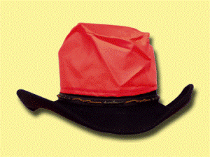 Made of florescent orange nylon fabric
Elastic adjustment for perfect fit
Adjustable to fit any hat
Bag with insert
Made in the USA
 Made of florescent orange nylon fabric
Elastic adjustment for perfect fit
Adjustable to fit any hat
Bag with insert
Made in the USA